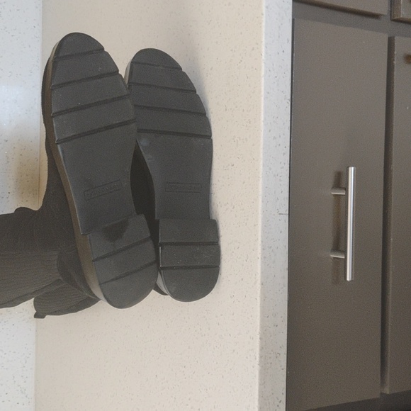 ANTONIO MELANI Black Over the Knee Boots Size 11 Women - Picture 7 of 10